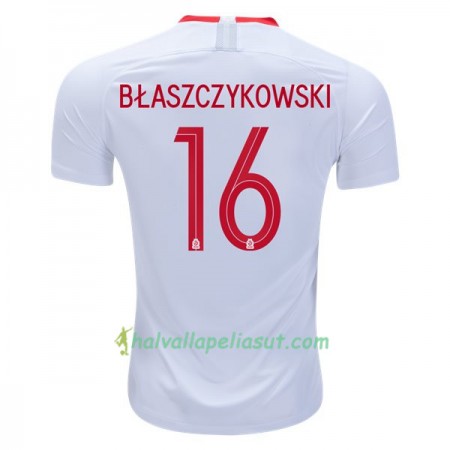Jalkapallo Pelipaidat Puola Blaszczykowski 16 World Cup 2018 Kotipaita
